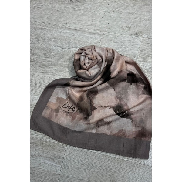 Dijital Bambu Pamuklu Şal 013